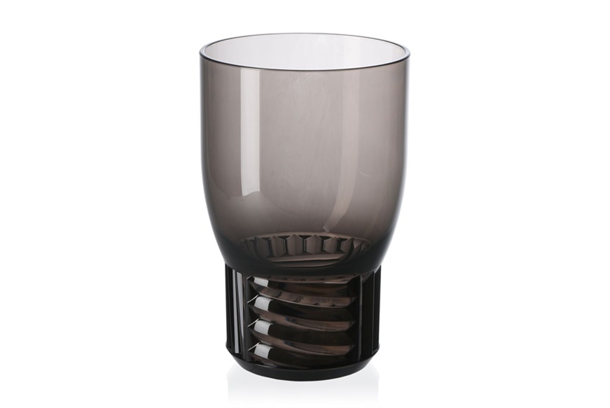 Bicchiere vino Trama colore fumè Kartell