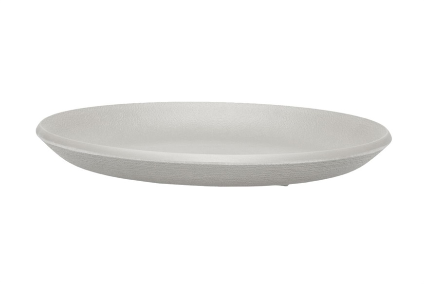 Dinner plate Trama grey Kartell