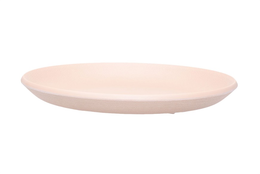 Dinner plate Trama terracotta Kartell