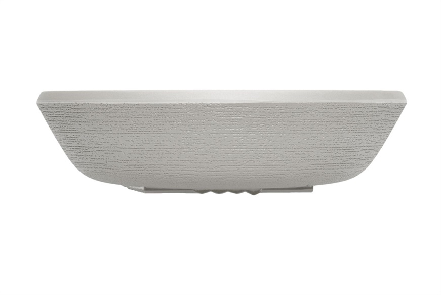 Soup plate Trama grey Kartell