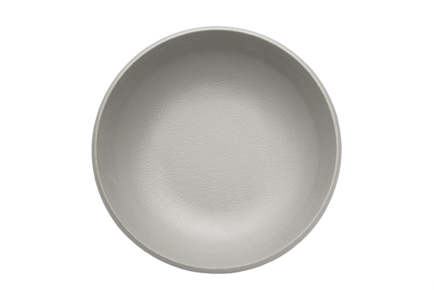 Piatto fondo Trama colore grigio scuro Kartell