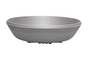 Soup plate Trama antracite Kartell