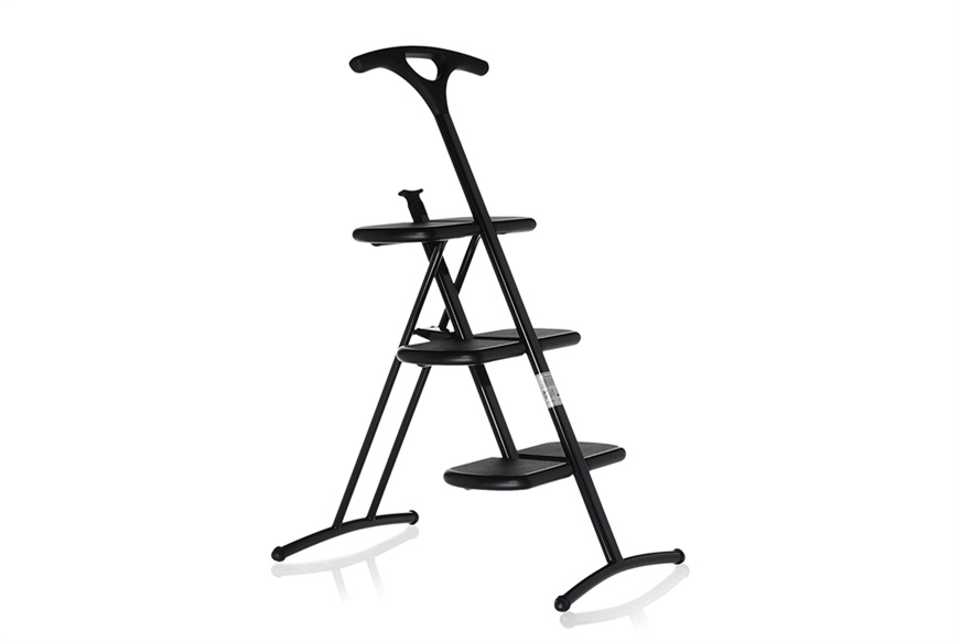 Stepladder Tiramisù steel black Kartell