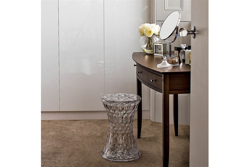 Stool Stone chrome Kartell