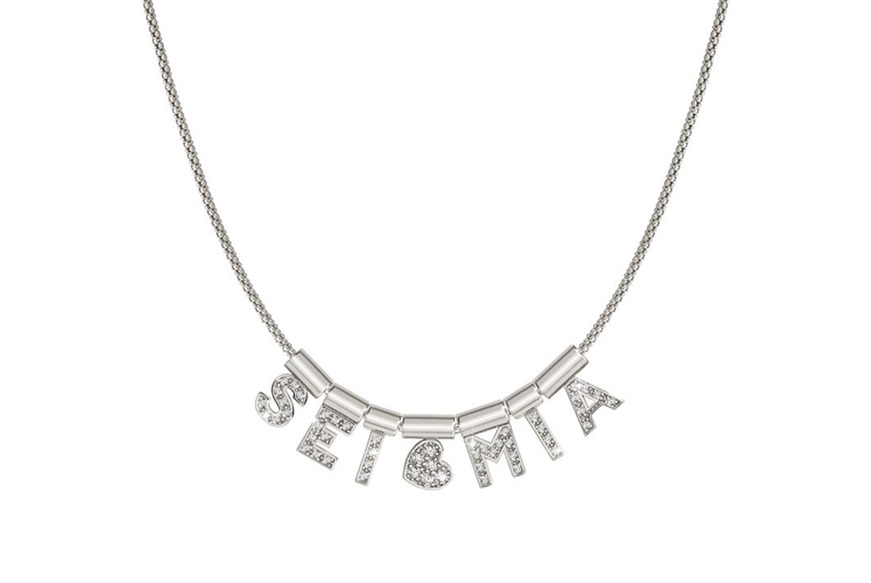 Collana personalizzabile SeiMia argento Nomination