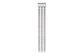 Charm SeiMia silver triple long chain Nomination