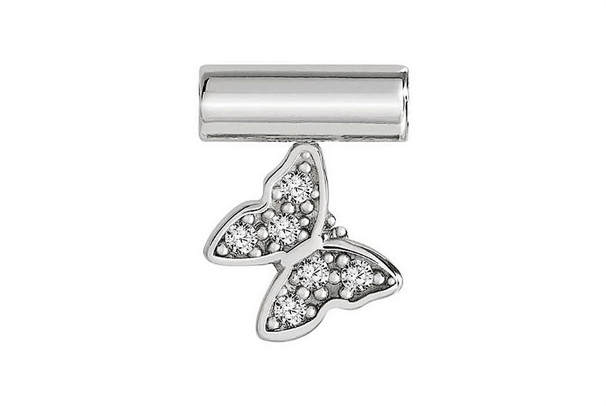 Charm SeiMia silver butterfly with zircon Nomination