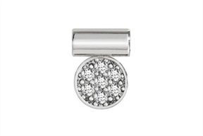 Charm SeiMia silver round with zircon Nomination