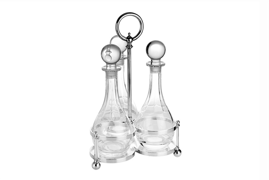 Cruet cristallo Gran Bretagna XX secolo Selezione Zanolli