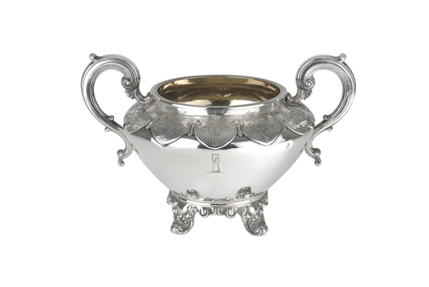Sugar bowl silver London (GB) 1872-1873 Selezione Zanolli