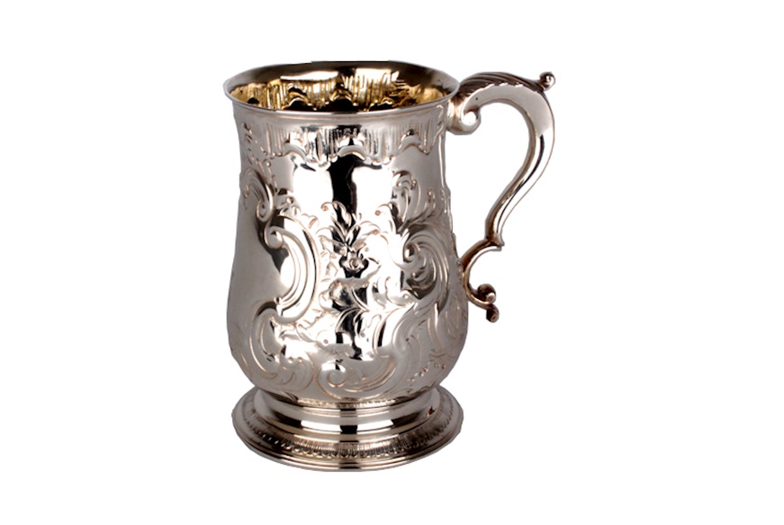 Mug argento 263 grammi Londra (GB) 1771-1772 Selezione Zanolli