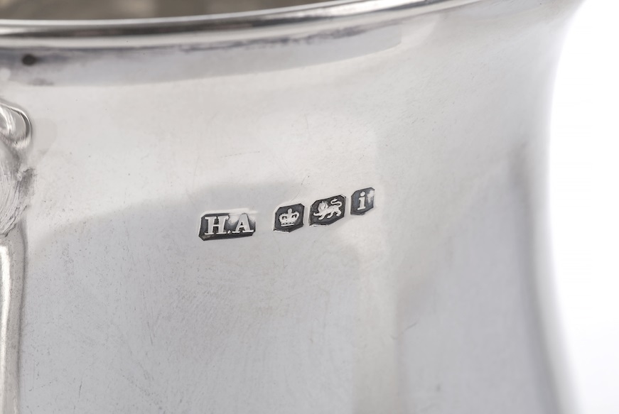 Mug argento 161 grammi Sheffield (GB) 1891-1892 Selezione Zanolli