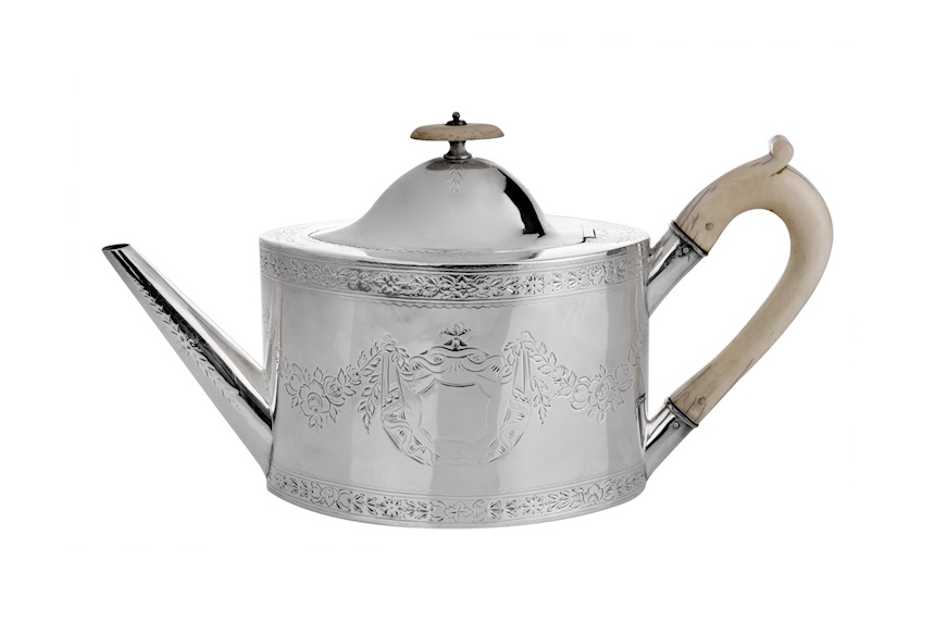 Teiera argento 510 grammi Edimburgo (GB) 1791-1792 Selezione Zanolli