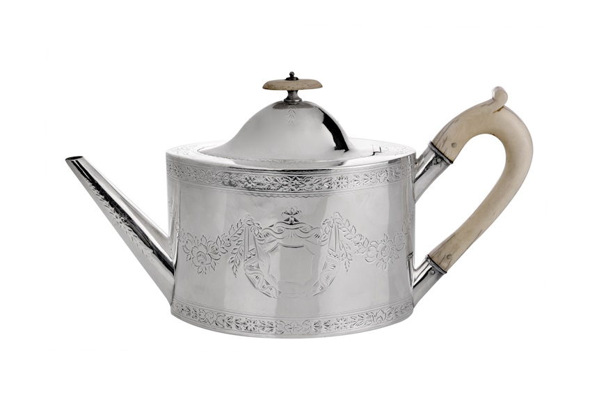 Teapot silver Edimburgh (GB) 1791-1792 Selezione Zanolli