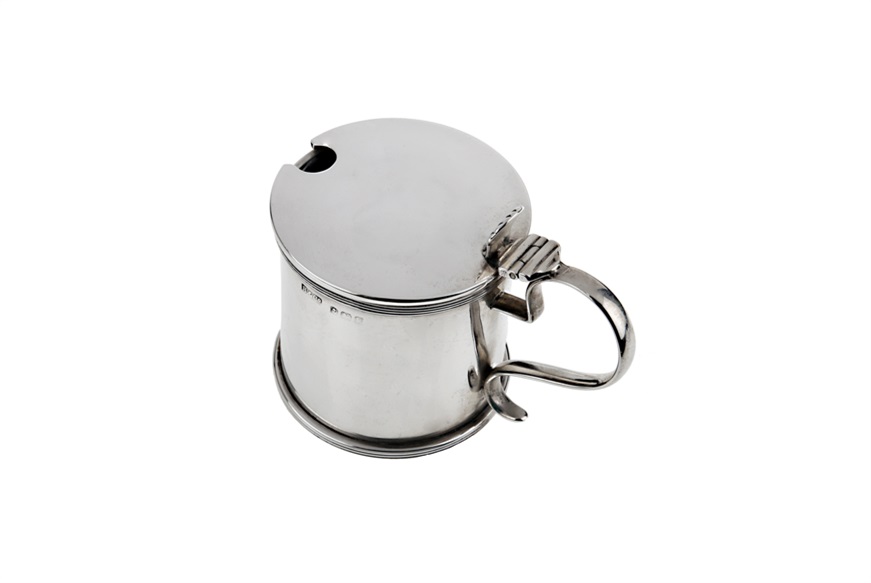 Mustard pot silver Birmingham (GB) 1909-1910 Selezione Zanolli