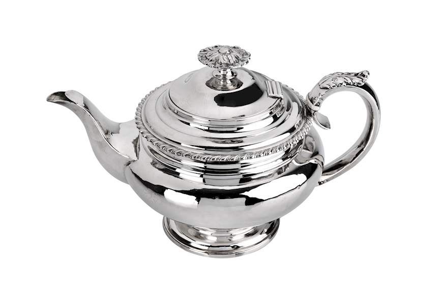 Teiera argento 609 grammi Londra (GB) 1824-1825 Selezione Zanolli