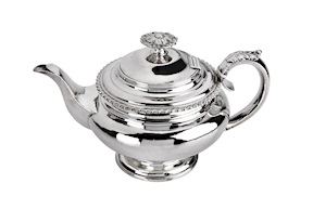 Teiera argento 609 grammi Londra (GB) 1824-1825 Selezione Zanolli