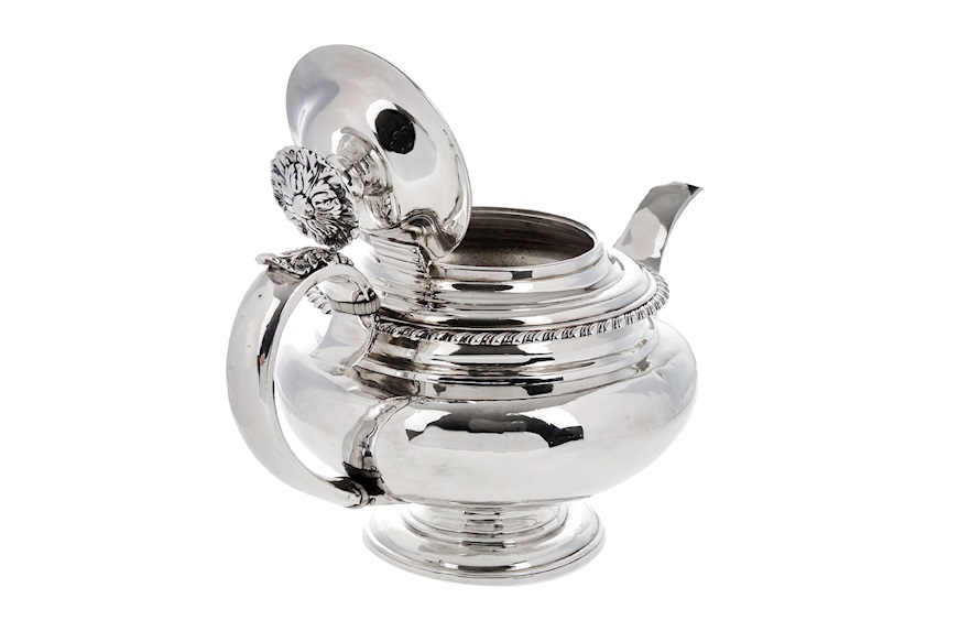 Teiera argento 609 grammi Londra (GB) 1824-1825 Selezione Zanolli