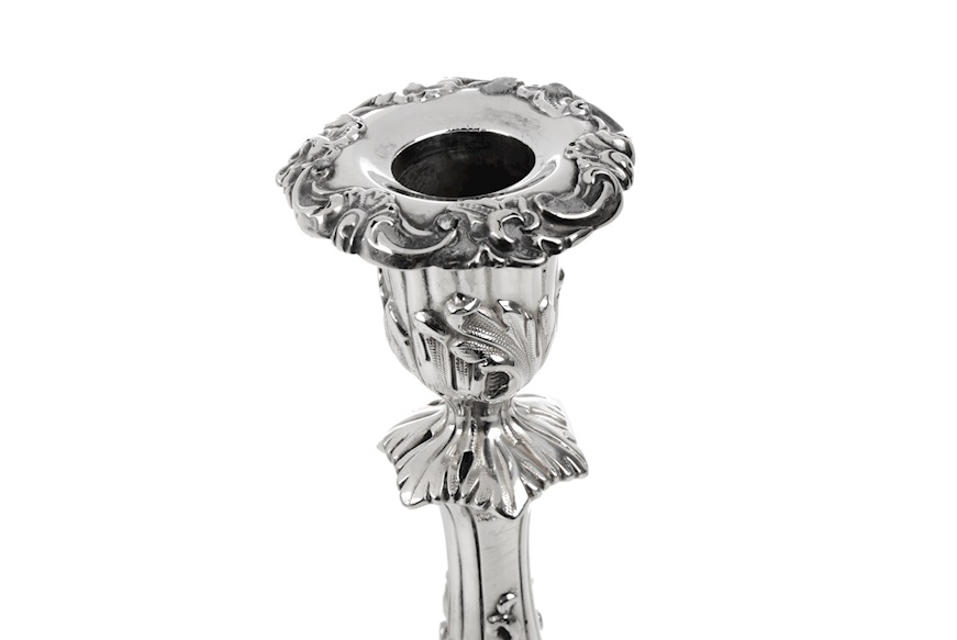 Candelholders silver Sheffield (GB) 1838-1839 Selezione Zanolli