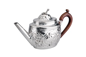 Teiera argento 290 grammi Londra (GB) 1805-1806 Selezione Zanolli