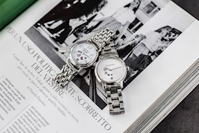 Orologio da polso donna acciaio con cuori Aerowatch