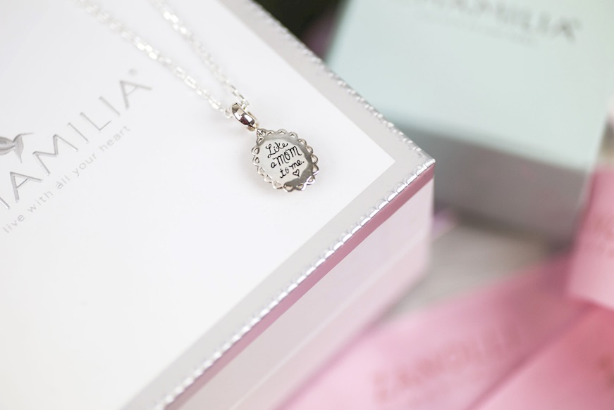 Charm Relazioni argento Like a Mom to me Chamilia