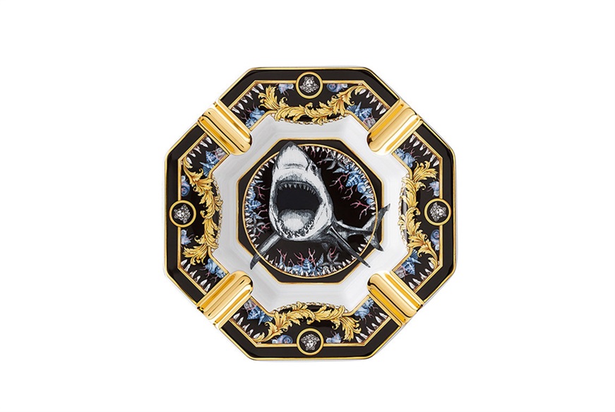 Ashtray Le Regne Animal porcelain Bruce Versace