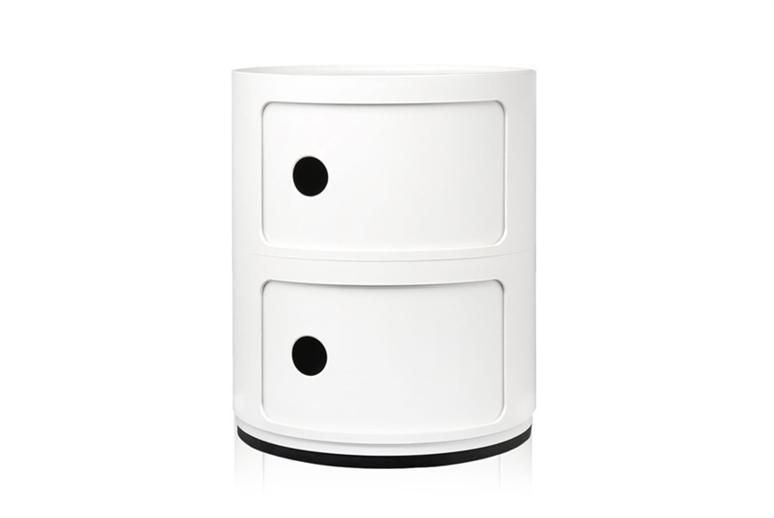 Drawer Componibile two elements white Kartell