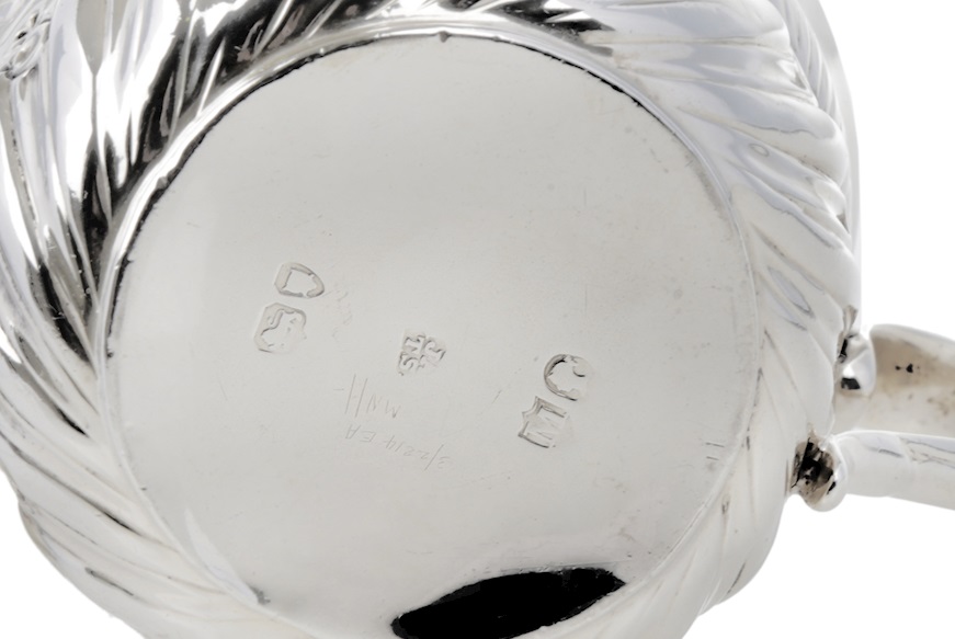 Sugar bowl and milkpot silver London (GB) 1887-1888 Selezione Zanolli