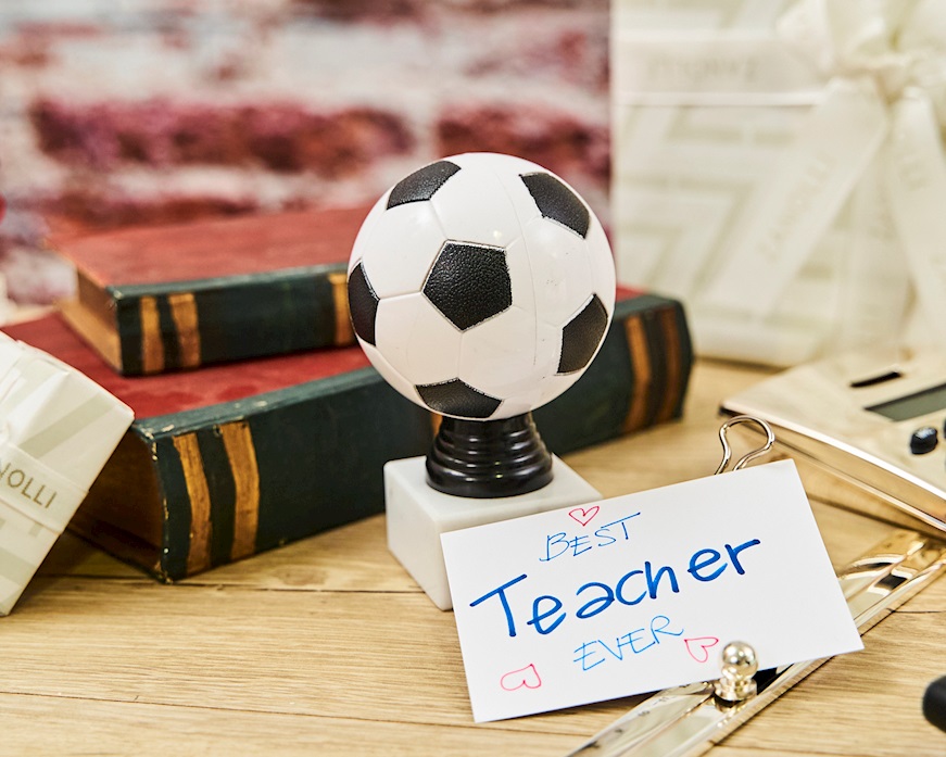 Trophy Football with marble base Selezione Zanolli