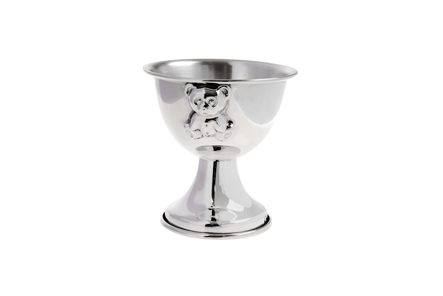 Egg holder Teddy Bear silver Selezione Zanolli