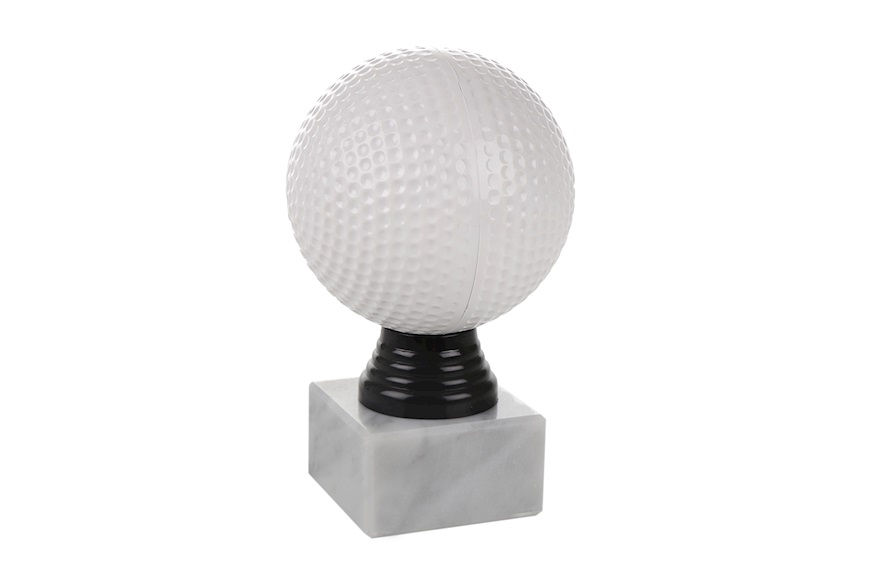 Trofeo Golf in plastica con base in marmo Selezione Zanolli