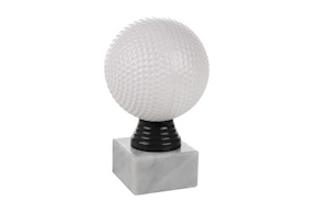Trofeo Golf in plastica con base in marmo Selezione Zanolli