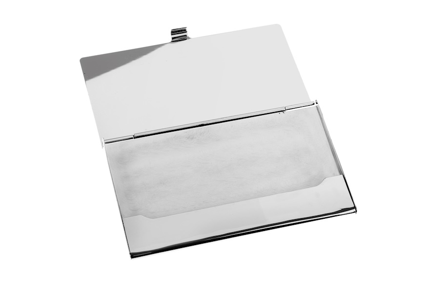 Business card holder silver Selezione Zanolli