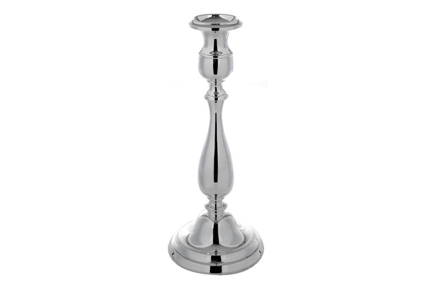 Candeliere argento ad una fiamma in stile Inglese Selezione Zanolli