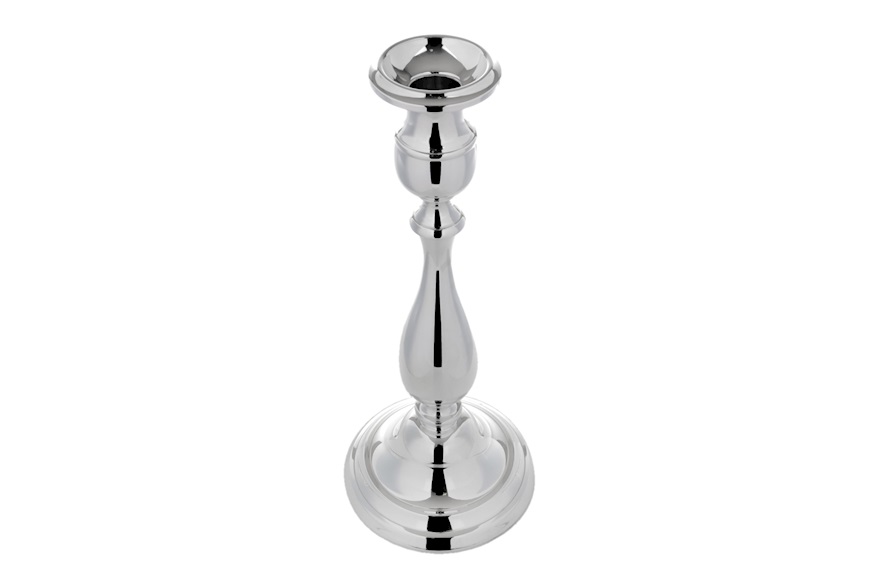 Candeliere argento ad una fiamma in stile Inglese Selezione Zanolli