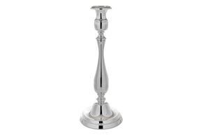 Candeliere argento ad una fiamma in stile Inglese Selezione Zanolli
