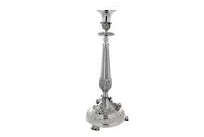 Candlestick silver Selezione Zanolli