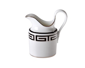 Milkpot Labirinto Nero porcelain Richard Ginori