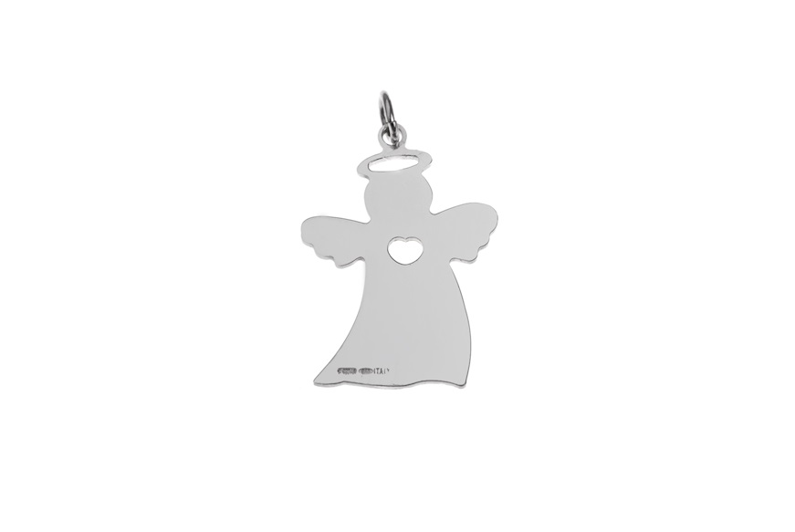 Charm Angel with Heart silver Selezione Zanolli