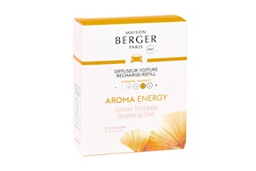 Car diffuser refills Aroma Energy Zestes Toniques Maison Berger Paris