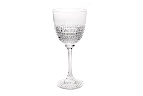 Water goblet Diamonds crystal Rogaska