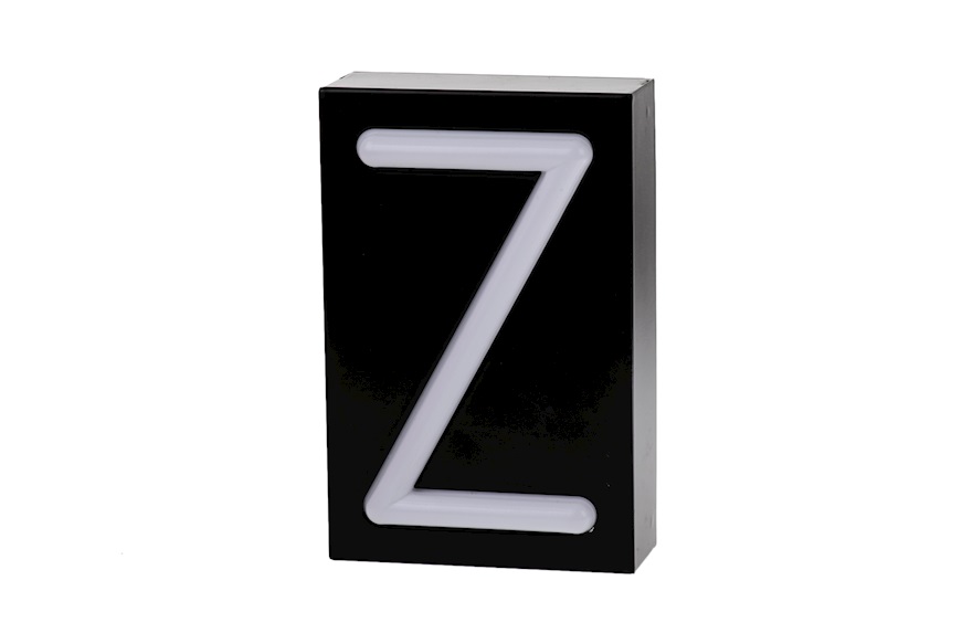 Luminous letter Rebus Z Pusher