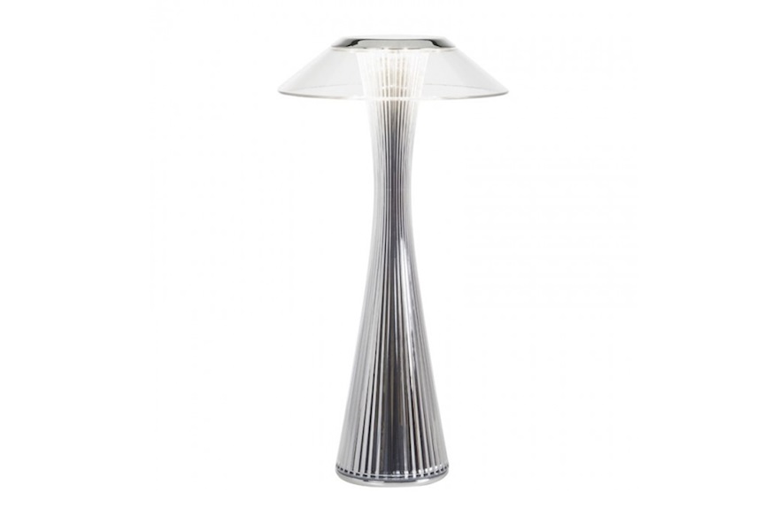 Lampada Space colore cromo Kartell