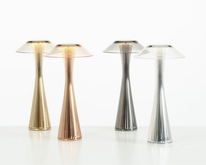Lampada Space cromo Kartell