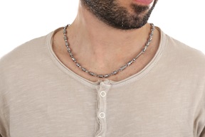 Collana Bond Streetstyle acciaio catena a rondelle Nomination