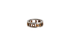Ring My name is silver Selezione Zanolli
