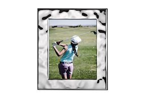 Picture frame Seta bilaminated Silver Selezione Zanolli