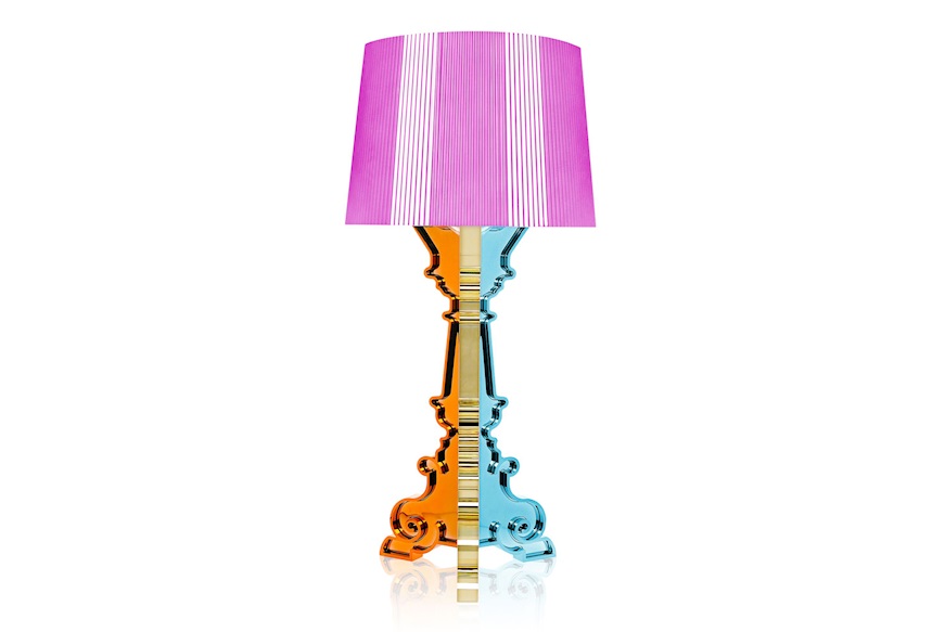Table lamp Bourgie multicolor fuxia Kartell