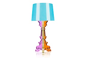 Lampada da tavolo Bourgie multicolore azzurro con dimmer Kartell